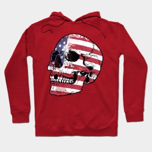 American Flag Skull Hoodie